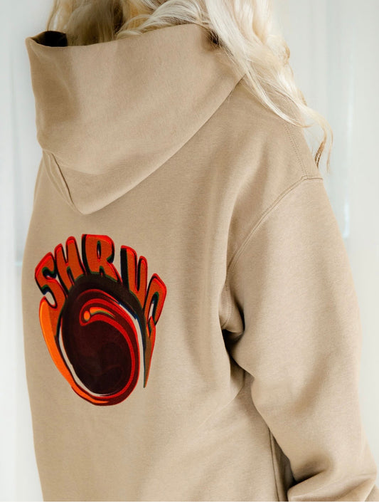 LADY SWIRL SHRUG HOODIE