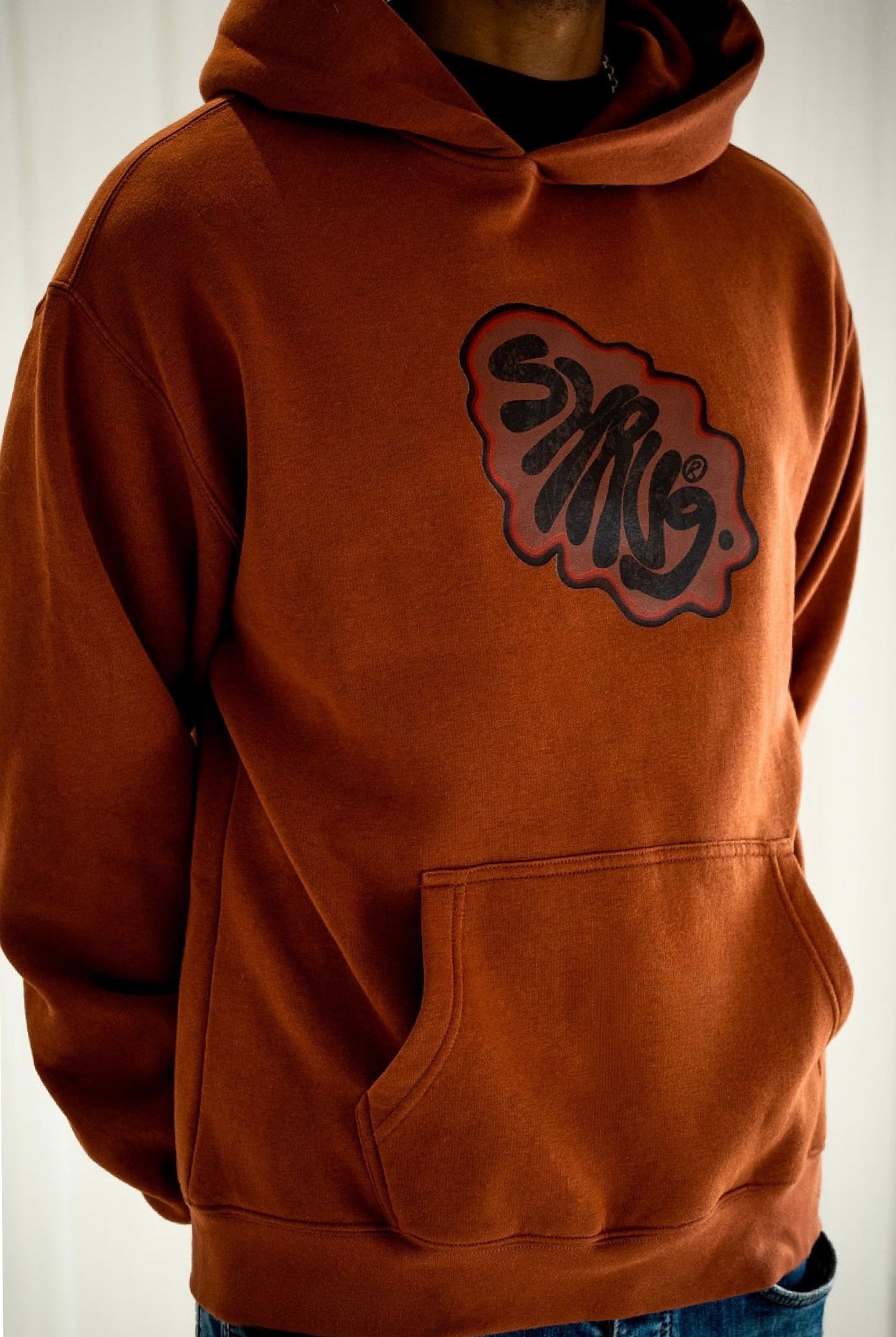 SHRUG WAVY HOODIE