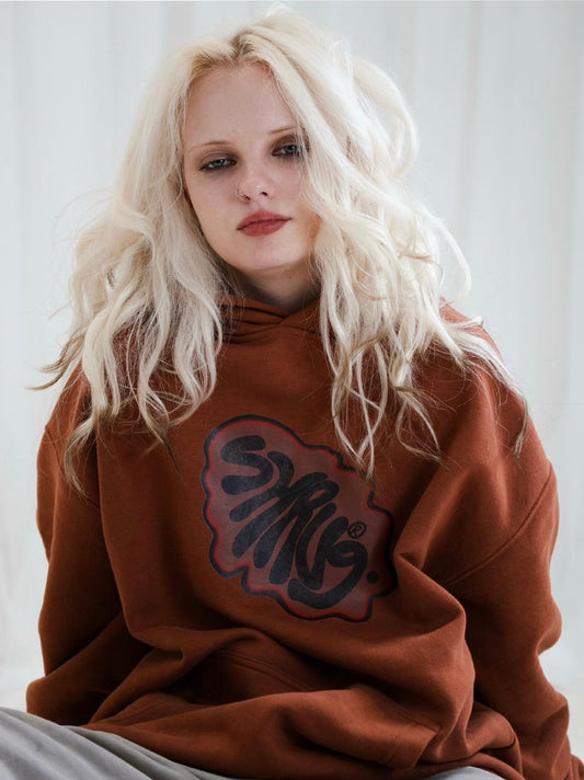 SHRUG WAVY HOODIE